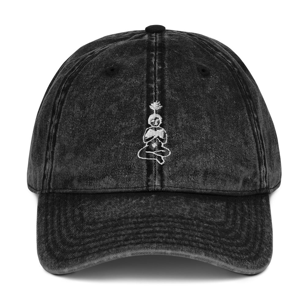 unlearn-relearn-vintage-cotton-cap-h7 vintage-cap-black-front-647546e2e4417.jpg
